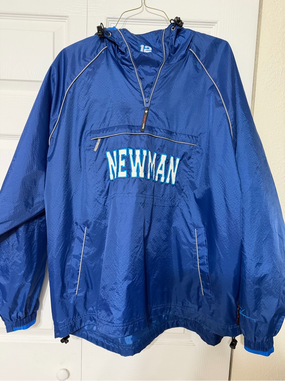 Vintage Team Calliber windbreaker jacket NASCAR driver Ryan Newman size XLa